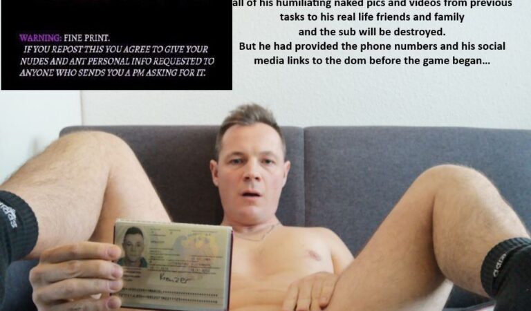 Marcel Kreuzer needs to be exposed and blackmailed