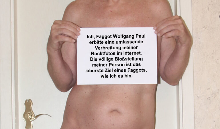 Faggot Wolfgang Paul