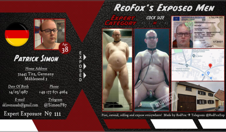 RedFox’s Exposed Men – Patrick Simon